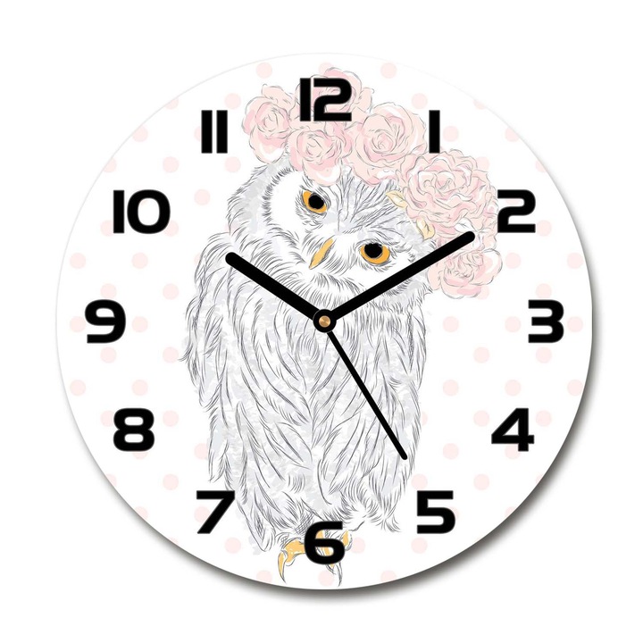 Dekor órá, Tulup, Bagoly a koszorú, 30fi cm
