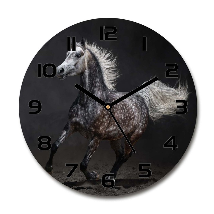 Dekor órá, Tulup, Szürke arab ló, 30fi cm