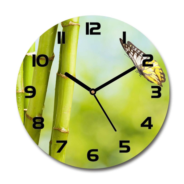 Dekor órá, Tulup, Bamboo és a pillangó, 30fi cm
