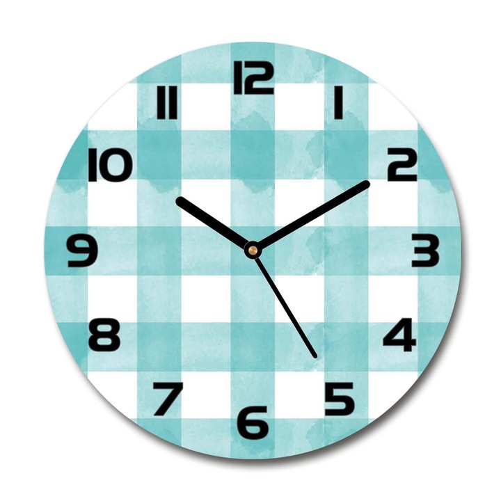 Dekor órá, Tulup, kék rács, 30fi cm