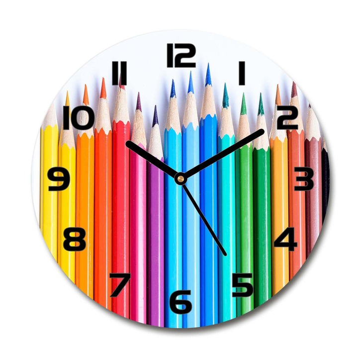 Dekor órá, Tulup, színes ceruzák, 30fi cm