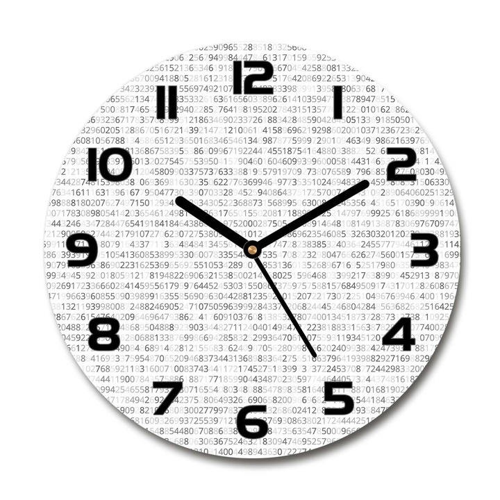 Dekor órá, Tulup, bináris kód, 30fi cm