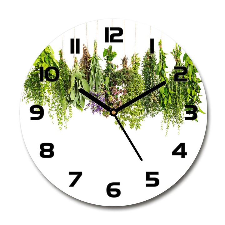 Faliórák, Herbs egy húr, Zöld, 30 fi cm