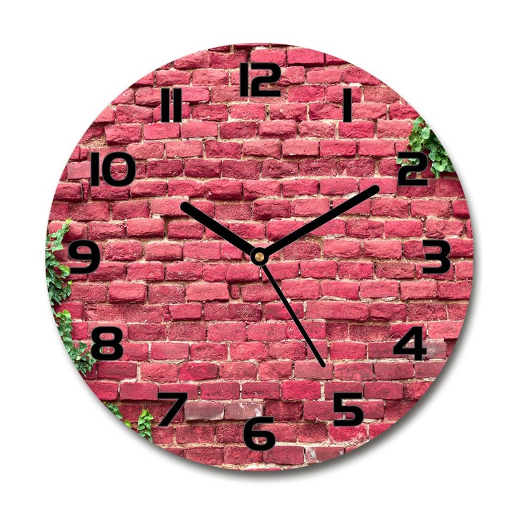 Óra, téglafal, Piros, 30 fi cm
