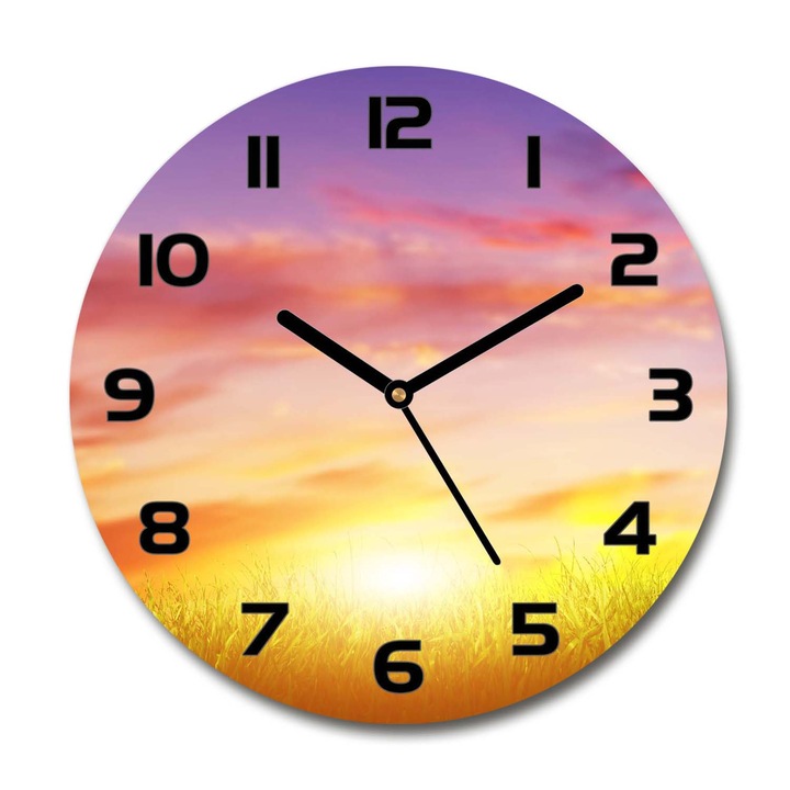 Óra Dekoratív, Napnyugta, Sokszínű, 30 fi cm