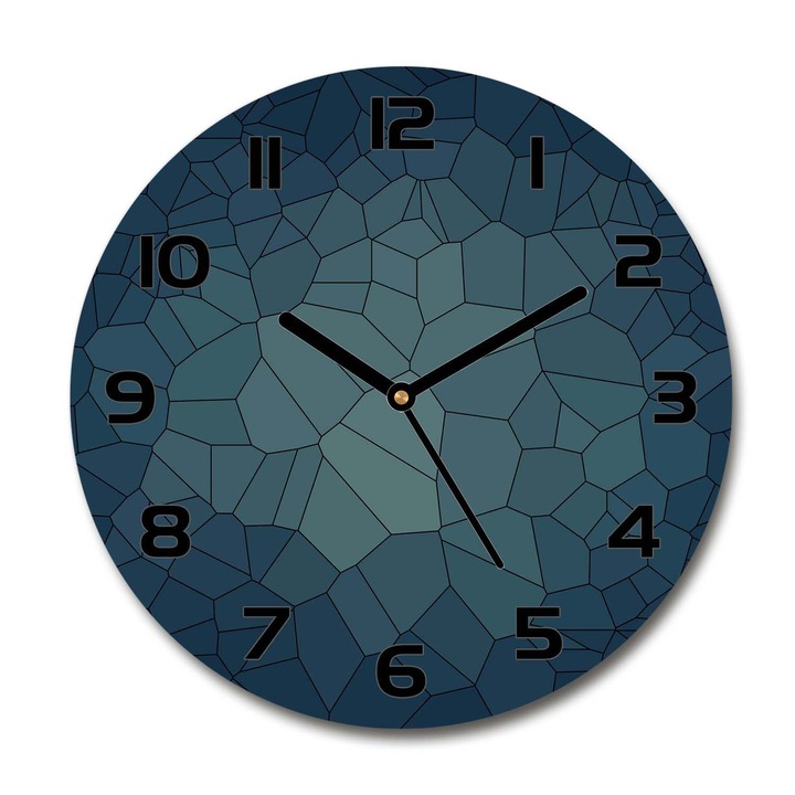 Faliórák, absztrakció, háttér, Kék, 30 fi cm