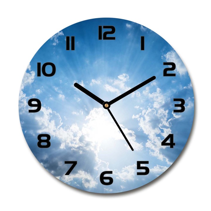 Falióra óra, Felhők az égen, Kék, 30 fi cm