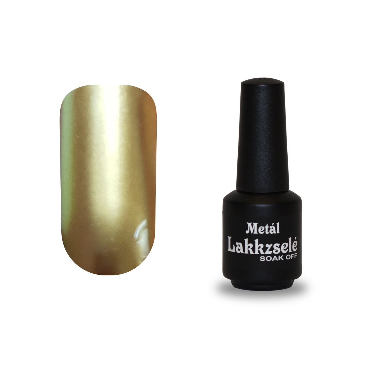 Gel Chrome MoonbasaNails #502, 5ml, Aur