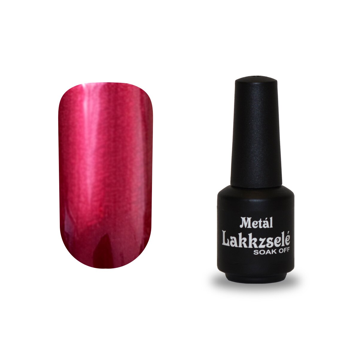 Gel Chrome MoonbasaNails #504, 5ml, Burgundia