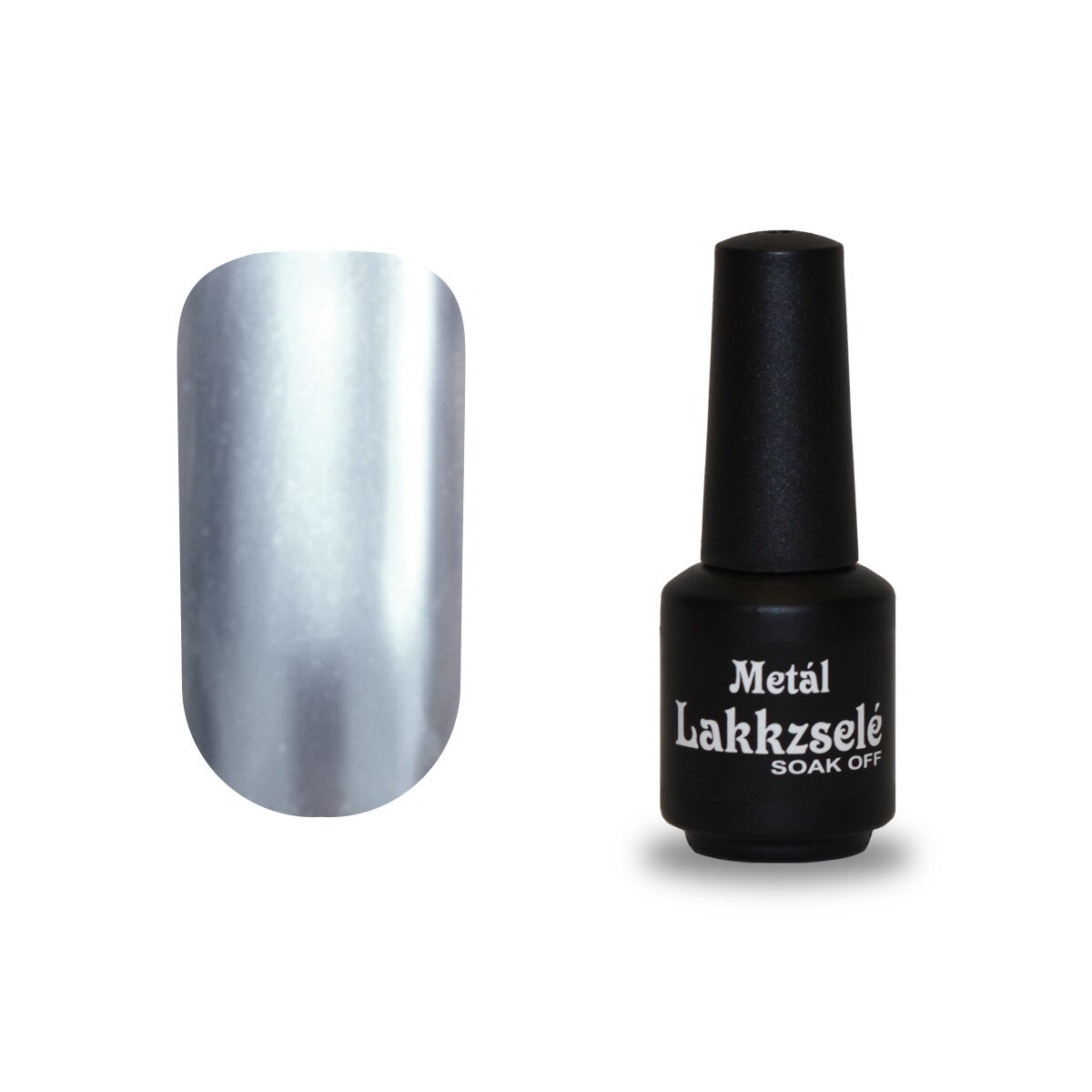 Gel Chrome MoonbasaNails #510, 5ml, argint
