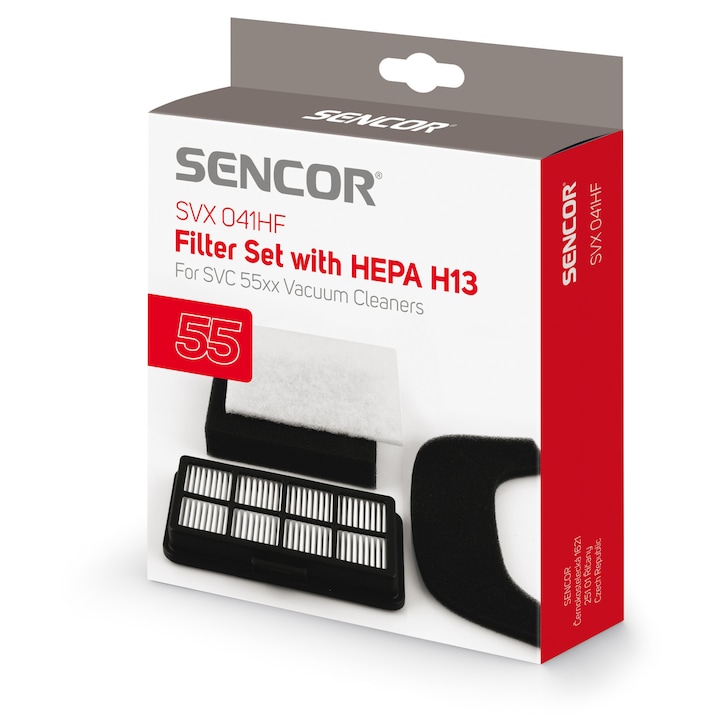 Sencor SVX 041HF HEPA szűrő, SVC 55x porszívókhoz