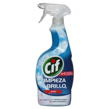 Solutie Spray pentru Baie Cif Limpieza y Brillo Bano, 750 ml Solutie Spray pentru Baie Cif Limpieza y Brillo Bano, 750 ml