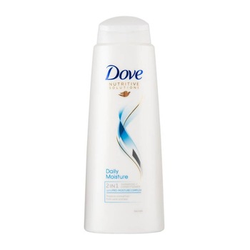 Sampon 2 in 1 Dove Daily Moisture, 400 ml, cu Balsam Sampon 2 in 1 Dove Daily Moisture, 400 ml, cu Balsam