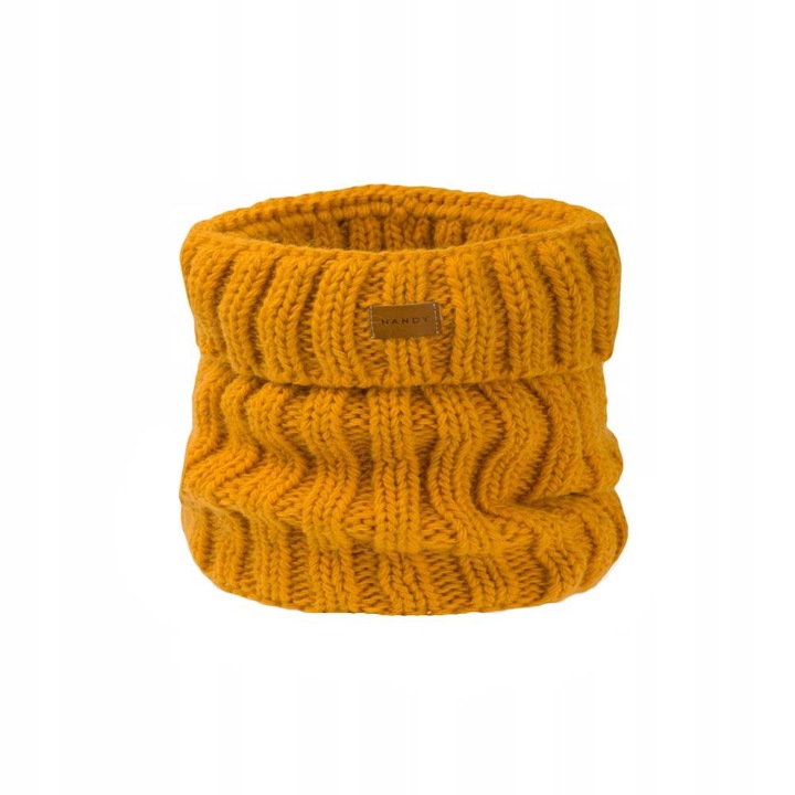 Fular circular, Nandy, pentru copii, Mustar, 18234-MIODOWY