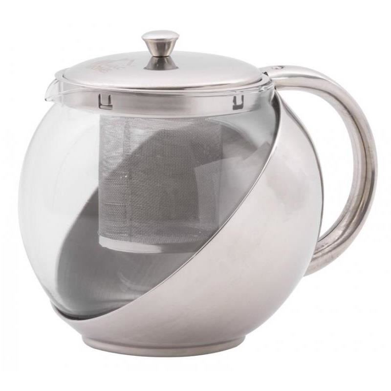 Infuzor de ceai/cafea Strend Pro MagicHome TP108, volum 1.1L, sticla si inox