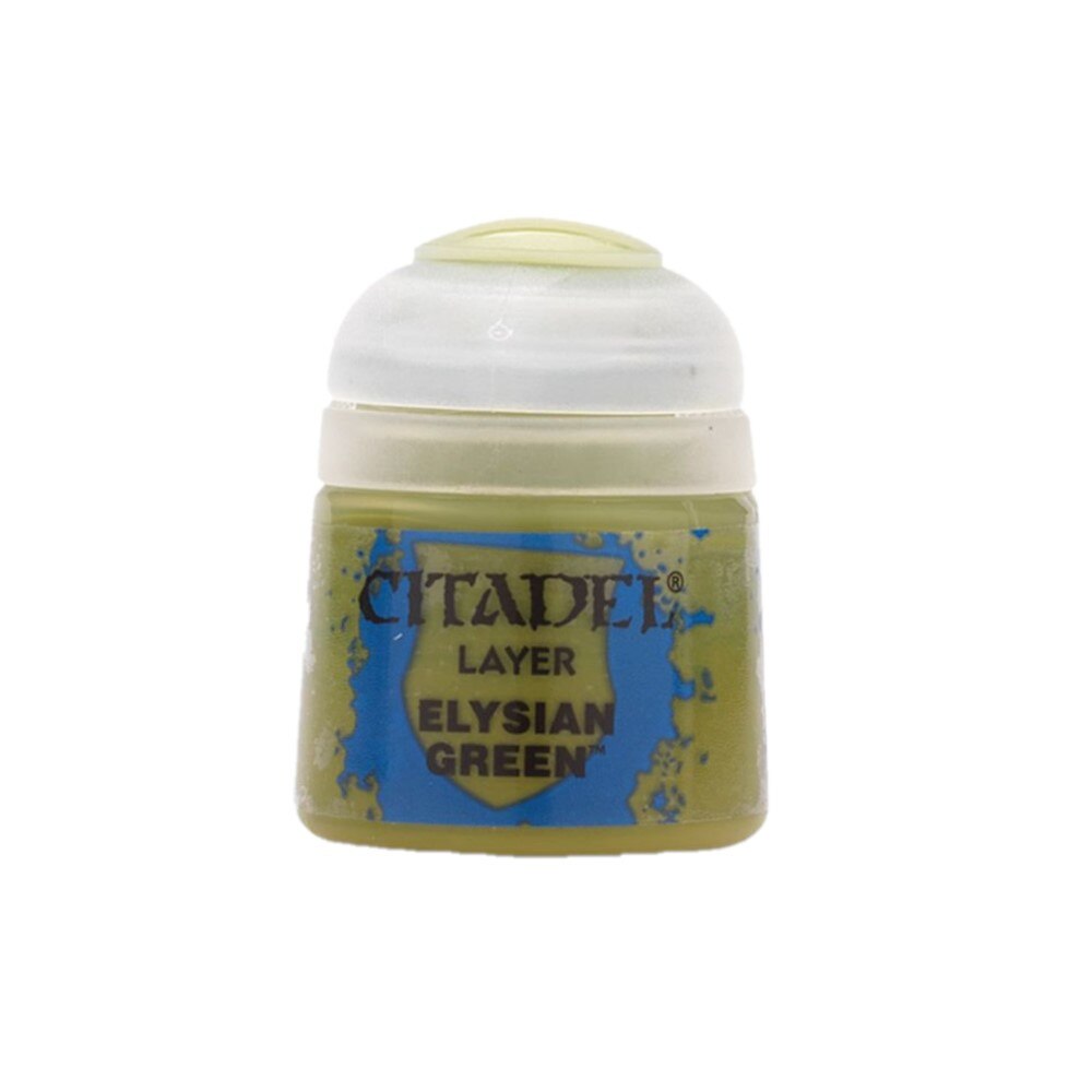 Vopsea pentru Miniaturi, Citadel, Layer Paint Elysian Green, 24ml