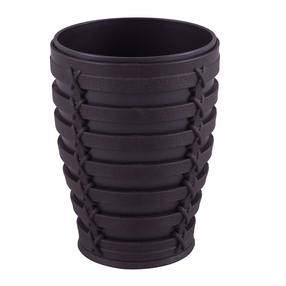 Pahar baie MIRA-N Mark.B7, pentru periute de dinti, Maro, Plastic