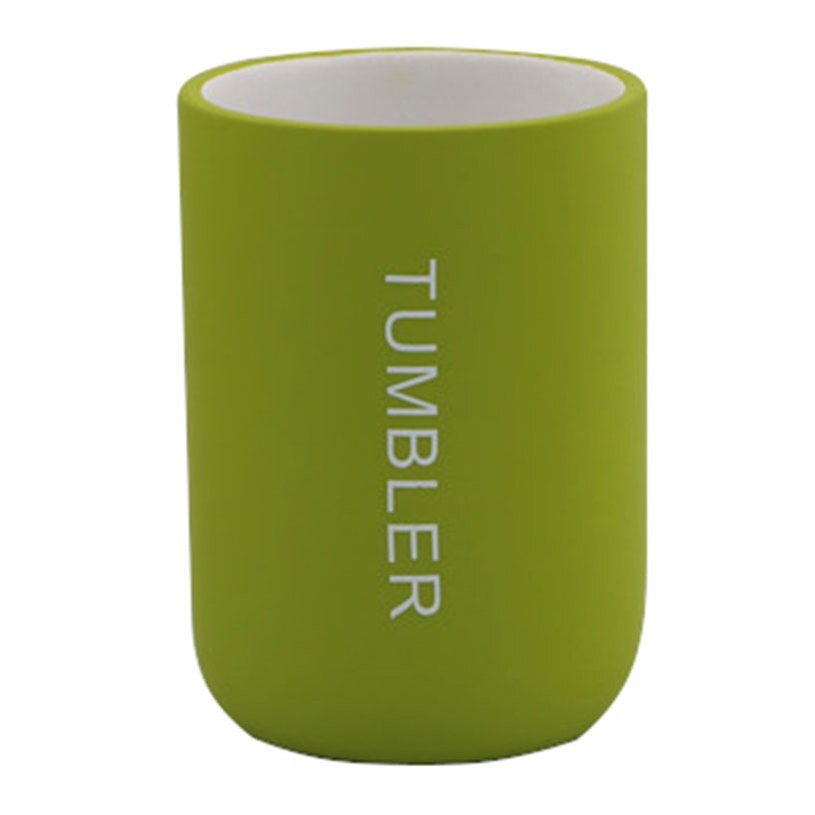 Pahar baie MIRA-N Mark.B7, pentru periute de dinti, Verde, Ceramica