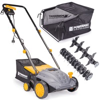 Aerator si scarificator electric 3in1 2400W 320mm, Powermat PM-AEW-2400M