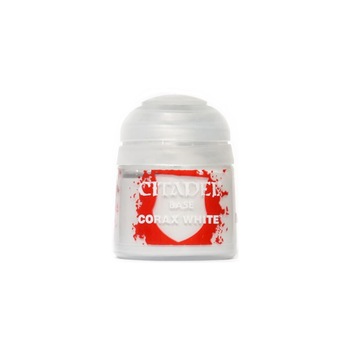 Vopsea pentru Miniaturi, Citadel, Base Paint Corax White, 12ml Vopsea pentru Miniaturi, Citadel, Base Paint Corax White, 12ml