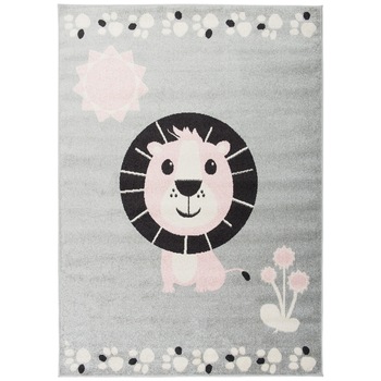 Covor Happy Colors For Kids Chemex H319A HAY FBA alb,gri 120x170 Covor Happy Colors For Kids Chemex H319A HAY FBA alb,gri 120x170