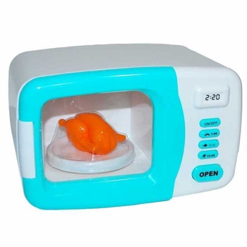 Cuptor cu microunde, cu sunete si lumini de jucarie, pentru copii Cuptor cu microunde, cu sunete si lumini de jucarie, pentru copii