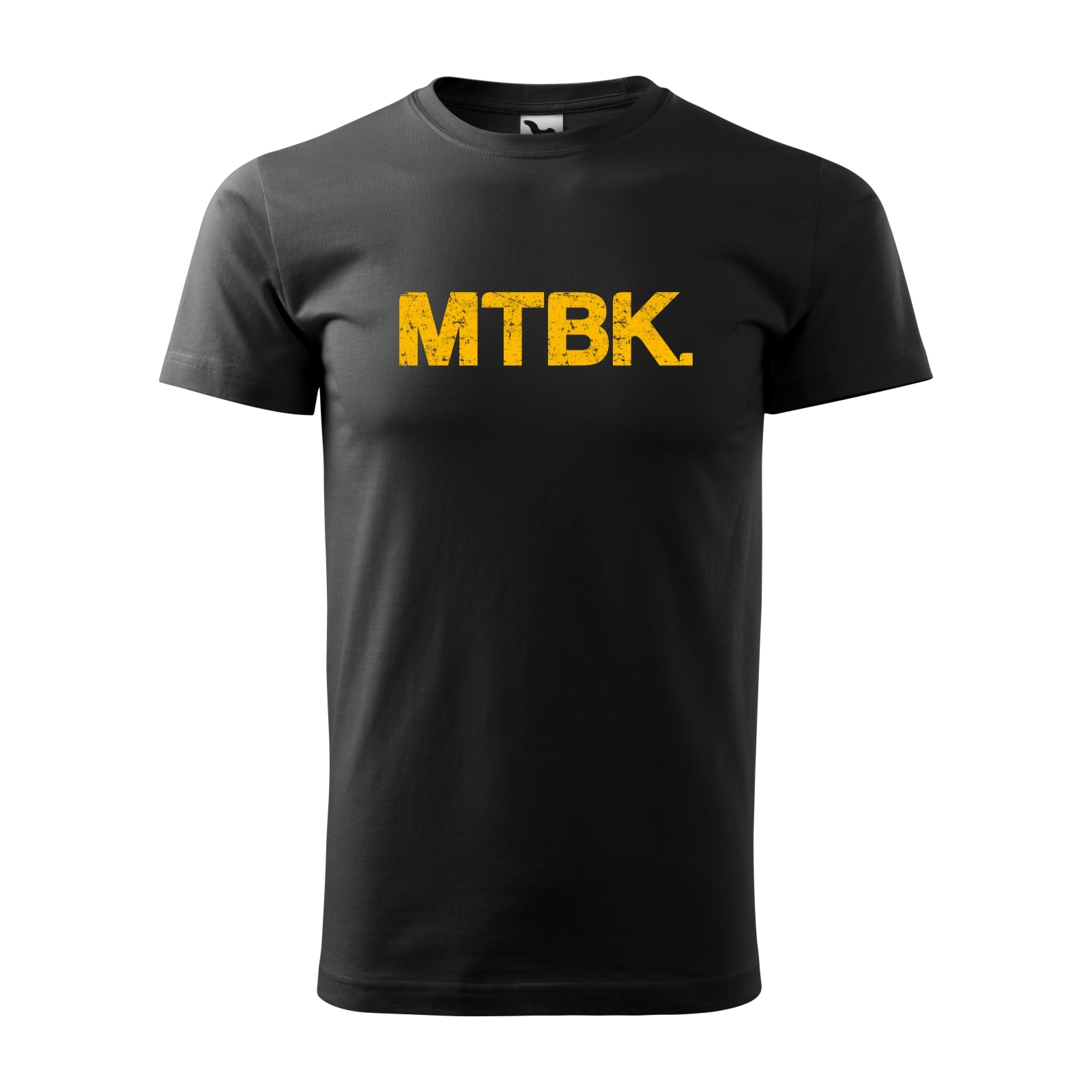 Tricou negru barbati, idee de cadou, pentru biciclisti MTB, Mountain Bike MTBK, marime 2XL