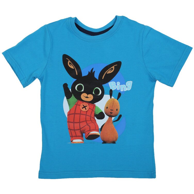 Tricou copii Iepurasul Bing, multicolor, bumbac, model 1