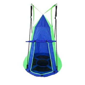 Cort de Joaca pentru Copii, culoare albastru/verde, 100x70x120 cm Cort de Joaca pentru Copii, culoare albastru/verde, 100x70x120 cm