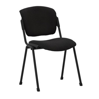 Scaun vizitator ERA Black, Negru stofa cagliari Scaun vizitator ERA Black, Negru stofa cagliari