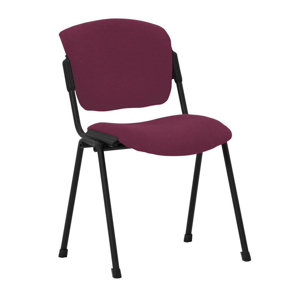 Scaun vizitator ERA Black, Bordo stofa cagliari