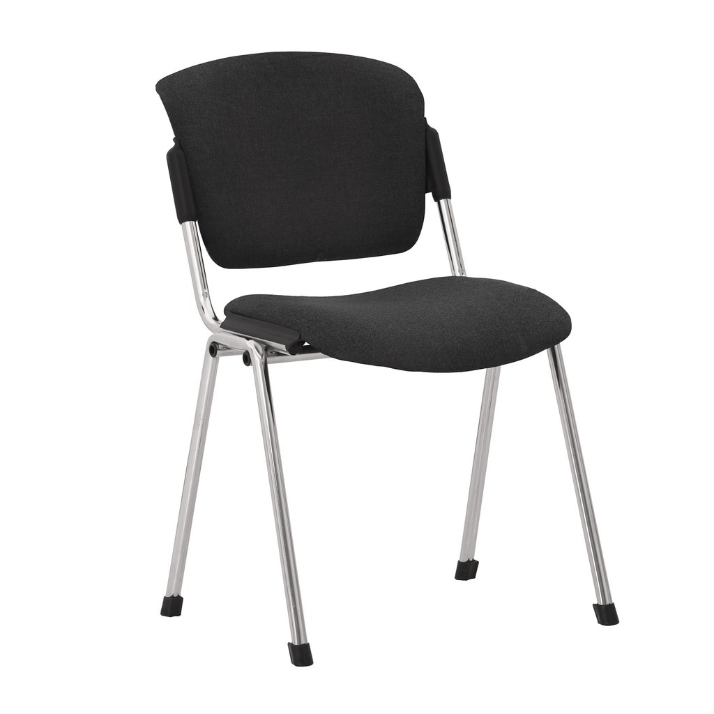 Scaun vizitator ERA Chrome, Gri inchis stofa cagliari