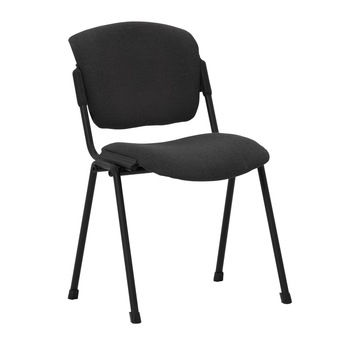Scaun vizitator ERA Black, Gri inchis stofa cagliari Scaun vizitator ERA Black, Gri inchis stofa cagliari