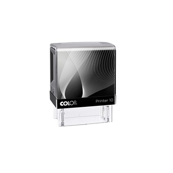 Suport Stampila Colop Printer 10, fara placuta text, Negru, Tusiera Neagra Suport Stampila Colop Printer 10, fara placuta text, Negru, Tusiera Neagra