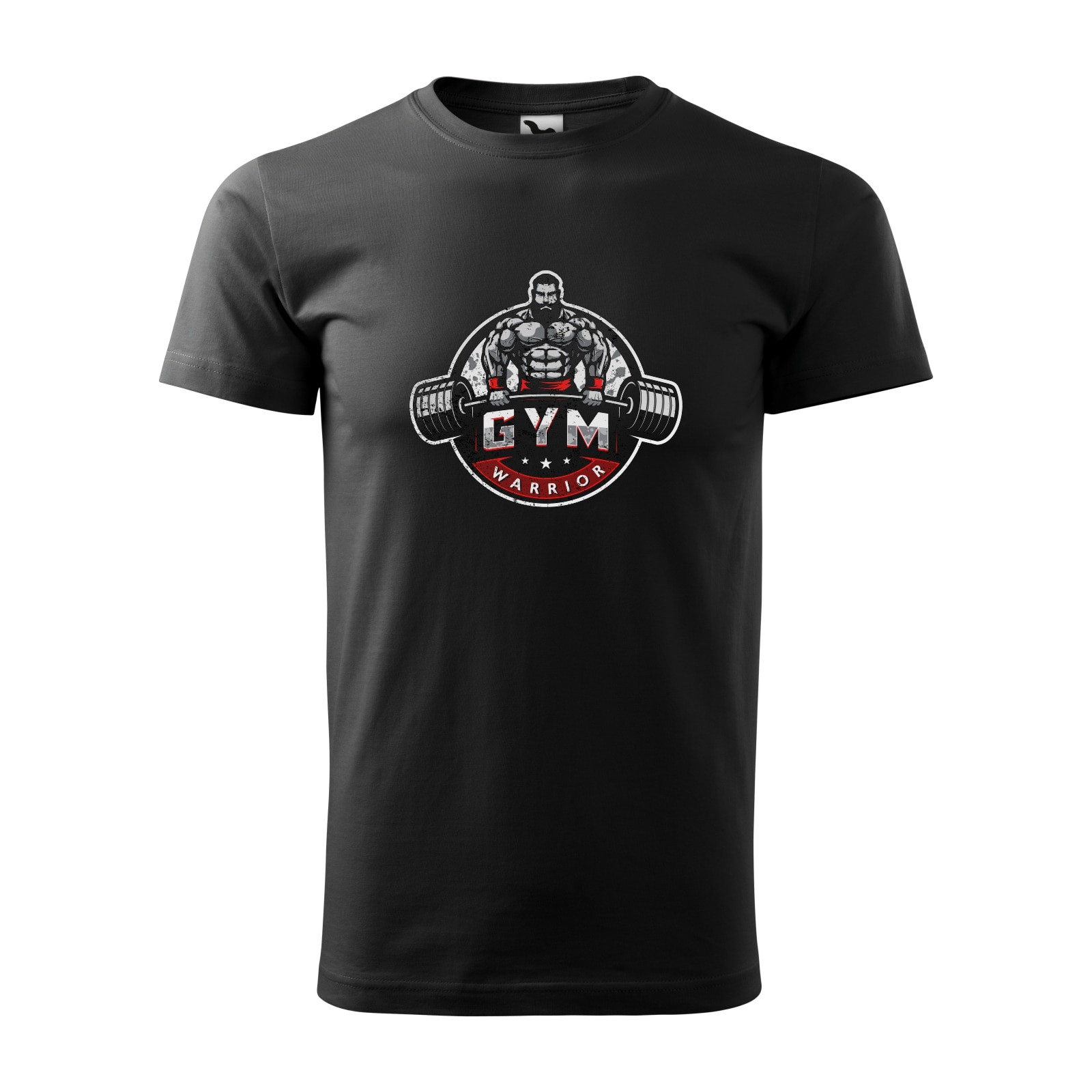 Tricou negru barbati, idee de cadou, pentru pasionatii de fitness/sala, Gym Warrior, marime S