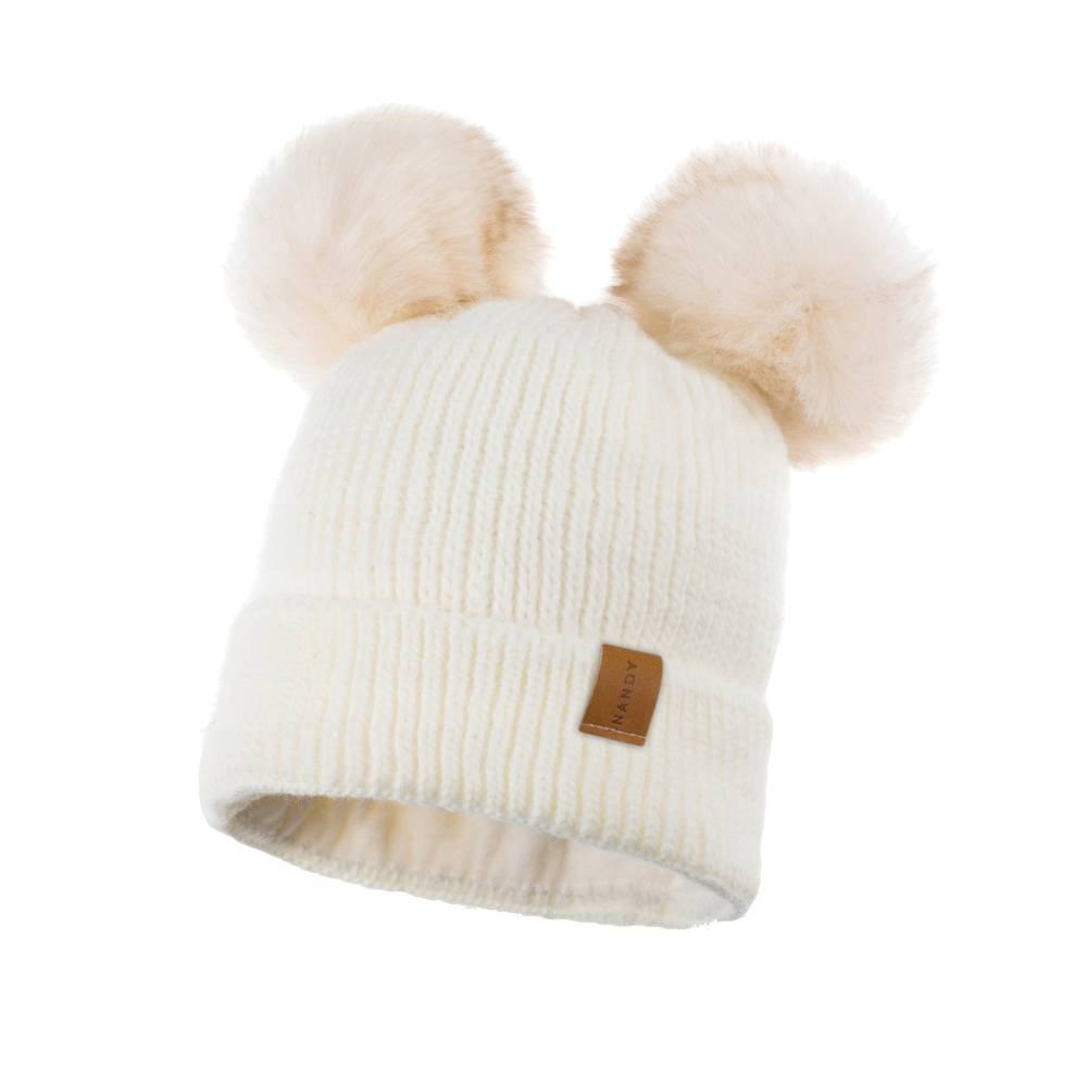 Caciula, Nandy, pentru copii, Ecru, 17223-ECRU