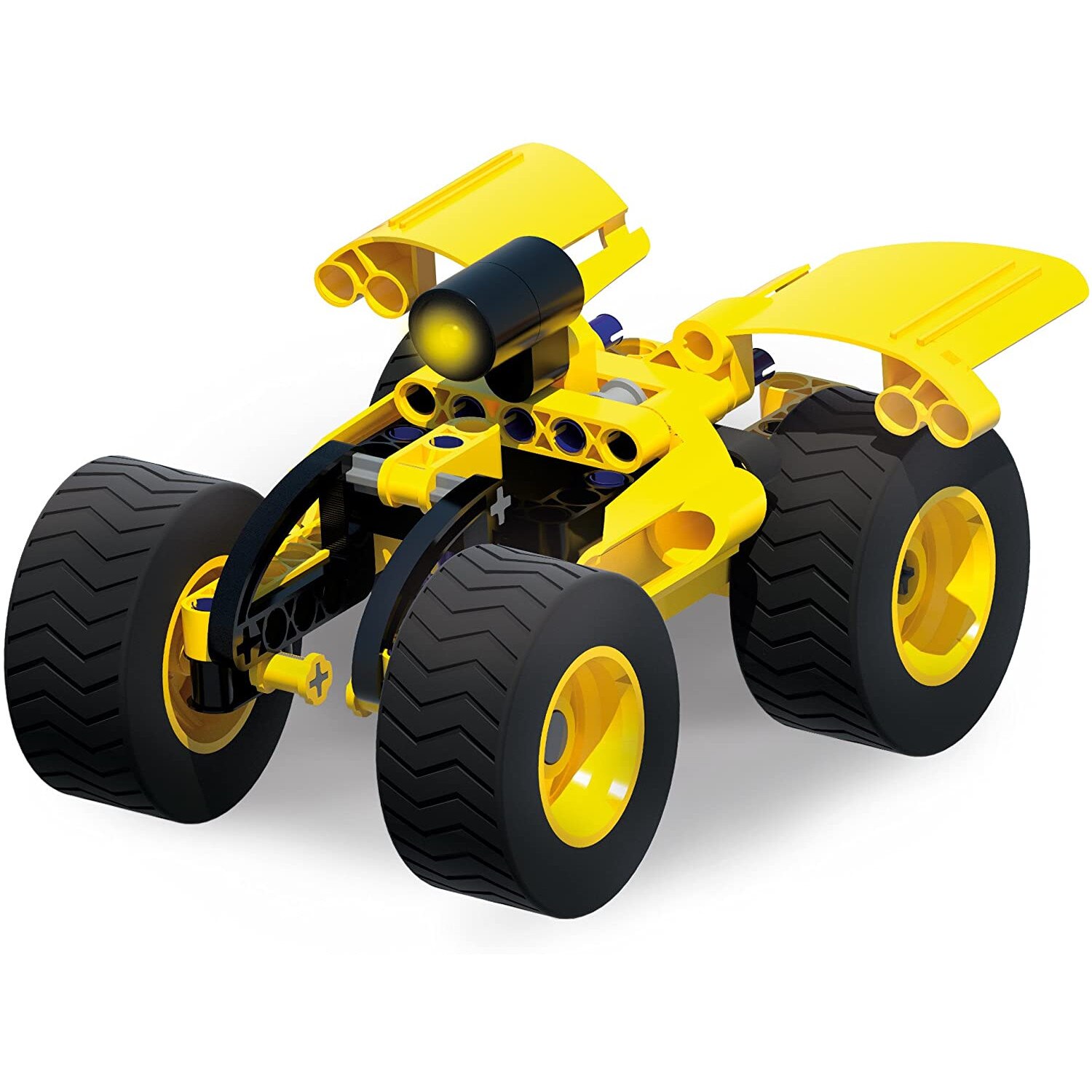 Set STEM 10 in 1 Masina spatiala cu LED 108 piese