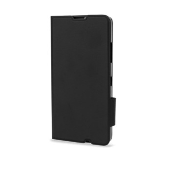 Husa de protectie Mozo Flip Cover pentru Microsoft Lumia 550, Classic Black Husa de protectie Mozo Flip Cover pentru Microsoft Lumia 550, Classic Black