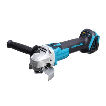 Polizor unghiular electric DrillPro, Fara fir, Fara perii, Viteza variabila, Compatibil cu Makita 18V, 125 mm, fara baterie si incarcator, Albastru/Negru Polizor unghiular electric DrillPro, Fara fir, Fara perii, Viteza variabila, Compatibil cu Makita 18V, 125 mm, fara baterie si incarcator, Albastru/Negru