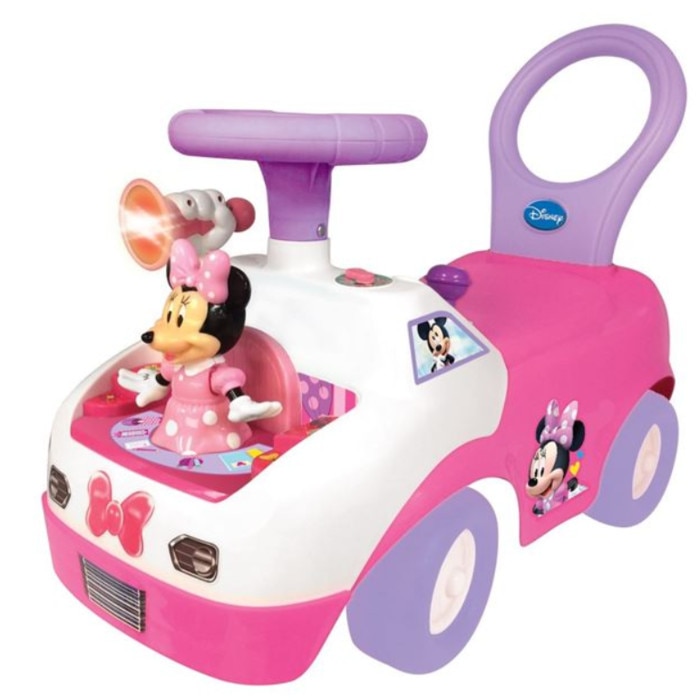 Premergator tip Minnie Mouse cu lumini si sunete, 50X23X25 cm