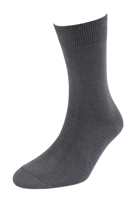 Sosete din bumbac cu elastan,pentru barbati, Mondex, Gri