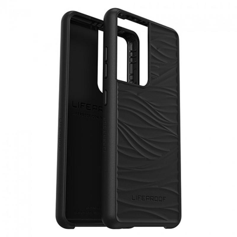 Carcasa biodegradabila LifeProof WAKE compatibila cu Samsung Galaxy S21 Ultra Black