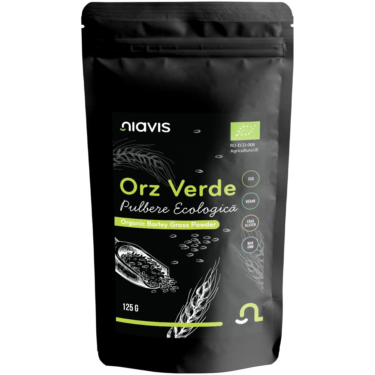 Orz Verde Pulbere Ecologica BIO Niavis, 125g