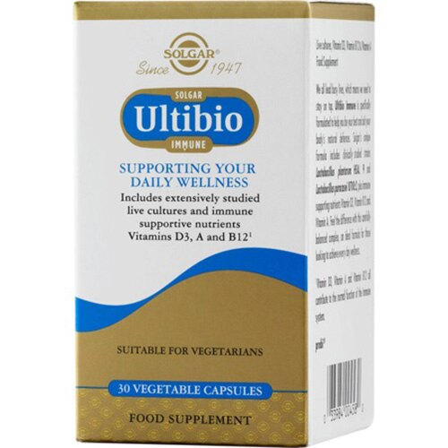 Supliment alimentar Ultibio Immune Plus, 30 capsule