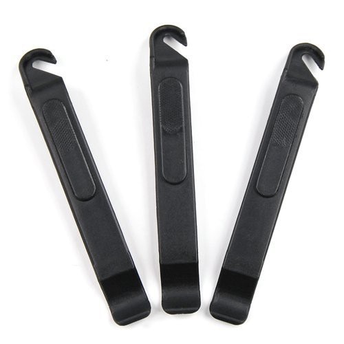 Dispozitiv parghie pentru scos cauciuc bicicleta Fischer, plastic, set 3 buc