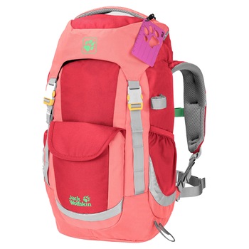 Rucsac drumetie copii Jack Wolfskin Kids Explorer 20 pentru copii, Tulip Red, One size Rucsac drumetie copii Jack Wolfskin Kids Explorer 20 pentru copii, Tulip Red, One size