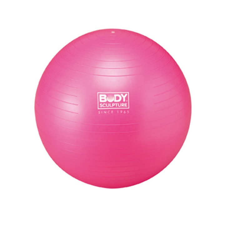 Body Sculpture Jóga, pilates, gimnasztikai, fitness labda 55 cm pink