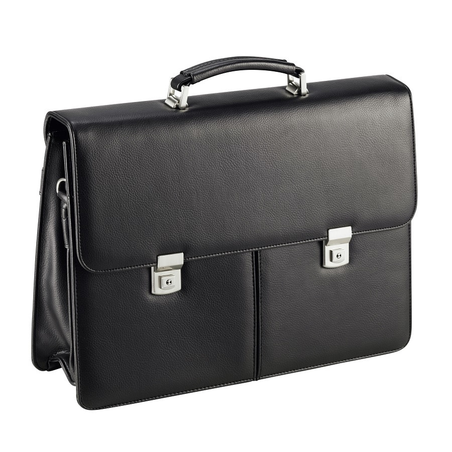 Servieta Documente, D&N, DN5279, Negru