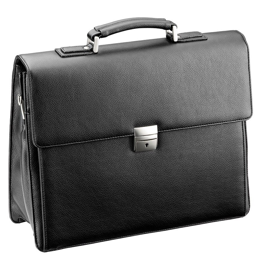 Servieta Documente, D&N, DN5378, Negru