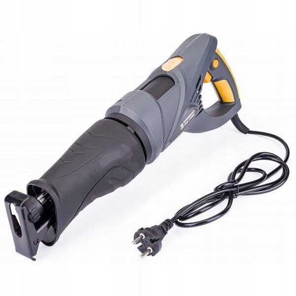 Fierastrau electric tip sabie Powermat model PM-PSZ-1700R, 10 lame incluse, gri